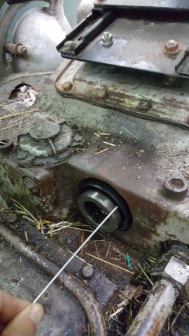 retrait du piston avec rayon vélo