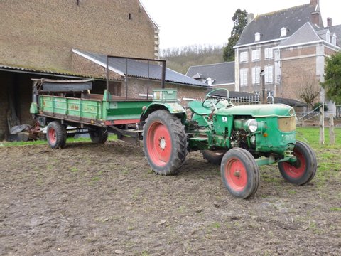 D 50 et épandeur Mélotte